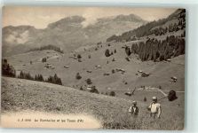 1862 La Comballaz Ormont-Dessous - et les tours d`Ay