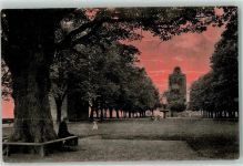 1350 Orbe 1910 - Terrasse du Chateau am Abend