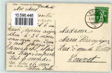 1350 Orbe 1910 - Terrasse du Chateau am Abend