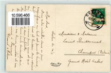 Chexbres Lavaux et le Alpes Vaudoises Ort lt. Stempel