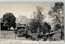 1884 Villars-sur-Ollon 1919 - Paysage d`ete