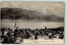Chexbres 1911 et les Montagne de la Savoie