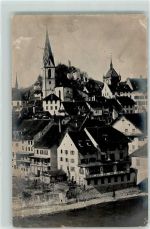 Ennetbaden 1909 Kirche Ort lt. Stempel