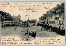 Aarberg 1904 Hauptstraße