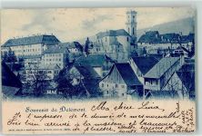 2800 Delémont Delsberg 1901 Gebrauchsspuren Eglise-St-Marcel