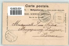 2800 Delémont Delsberg 1901 Gebrauchsspuren Eglise-St-Marcel