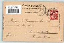 Gais 1903 der Säntis