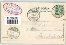 9057 Wasserauen 1906 - Winter Wildkirchli und Äscher Kreuz