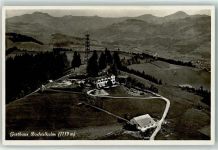 Hinwil Fliegeraufnahme Gasthaus Bachtel Kulm