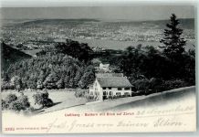Uetliberg 1904 Baldern mit Blick auf Zürich