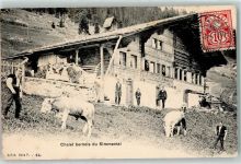 3762 Erlenbach im Simmental 1907 - Berner Chalet