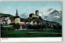 7320 Sargans - Schloss Kirche
