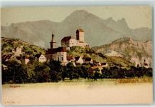 7320 Sargans - Schloss Kirche