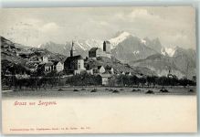 7320 Sargans 1913 - Schloss Kirche