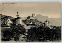 7320 Sargans - Schloss Kirche Falknis
