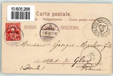 1898 Souvenier du Centenaire de l Independance Vaudoise Fahnenträger