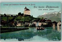 9470 Werdenberg 1907 - Schloss Ruderboot