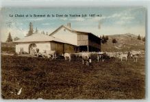 Dent de Vaulion Le Chalet et le Sommet
