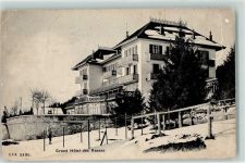 Les Rasses 1909 Grand Hotel Winter