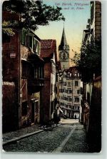 Zürich Pfalzgasse St Peterskirche