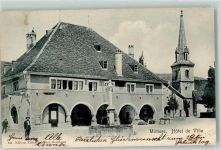 Môtiers NE 1905 Hotel de Ville Eglise
