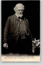 Foto AK Bundespräsident Forrer