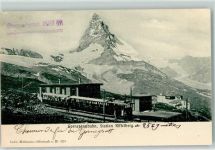 Riffelberg Bahnstation Gornergratbahn