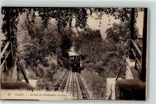 Glion Funiculaire en Gare Seilbergbahn Bahnhof