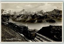 6410 Rigi Scheidegg Foto AK Rigibahn Scheidegg Alpen