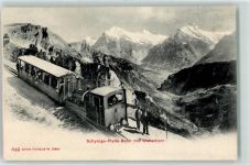 Schynige-Platte-Bahn 1906 Bergbahn Wetterhorn