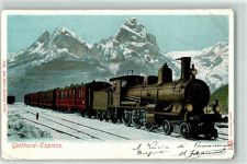 1907 Gotthardbahn Express Winter