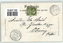 Ringgenberg BE 1901 Ruderboot auf dem Burgsee