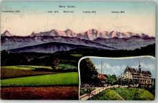 Gurten Kulm 1914 - Eiger Mönch Jungfrau