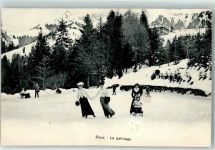 Caux 1909 Patinage