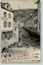 La Neuveville 1903 Rue du Marche Fontaine