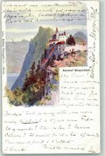 6363 Bürgenstock 1905 - Bahnhof