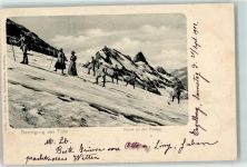 Titlis BE 1901 Besteigung an der Rotegg