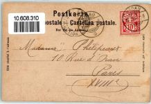 Nidau 1902 Gruss vom Jura Ort lt. Stempel