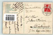 8590 Romanshorn 1913 Gebrauchsspuren Bodensee
