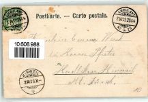 9200 Gossau SG 1903 Gebrauchsspuren Schloss Oberburg