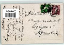 8880 Walenstadt 1918 Gebrauchsspuren Churfirsten