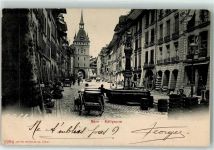 3000 Bern Berne 1904 - Käfigturm Marktszene