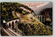 Albulabahn - Schmittentobelbrücke Landwasser Viadukt