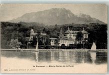 Bouveret Hotels Casino de la Foret Segelschiffe