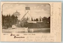 8590 Romanshorn 1900 - Schloss Kirche