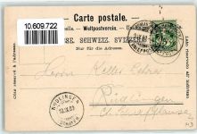 8590 Romanshorn 1900 - Schloss Kirche