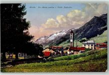 Airolo 1912 Chiesa antica Valle Bedretto