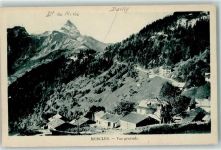 1892 Morcles - Dent du Midi Feldpost Fortifications de St Maurice