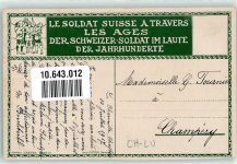 Sempach 1917 Schlacht 1386 sign. Elzingre