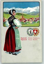 Wappen Bären Tracht Appenzell